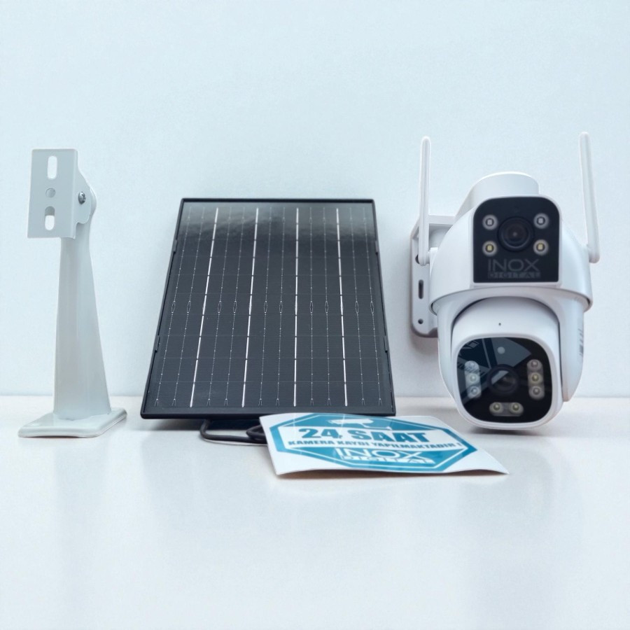 INOX X15 4G Solar PTZ Kamera | Güneş Enerjili Kablosuz Güvenlik
