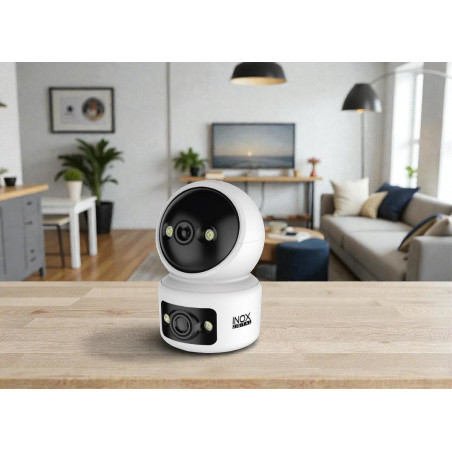 INOX-12IPC (ÇİFT LENS) İÇ ORTAM WİFİ PTZ KAMERA