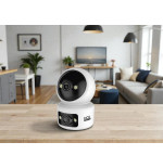 INOX-12IPC (ÇİFT LENS) İÇ ORTAM WİFİ PTZ KAMERA