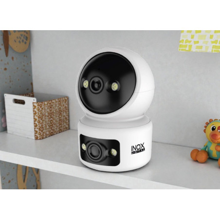 INOX-12IPC (ÇİFT LENS) İÇ ORTAM WİFİ PTZ KAMERA