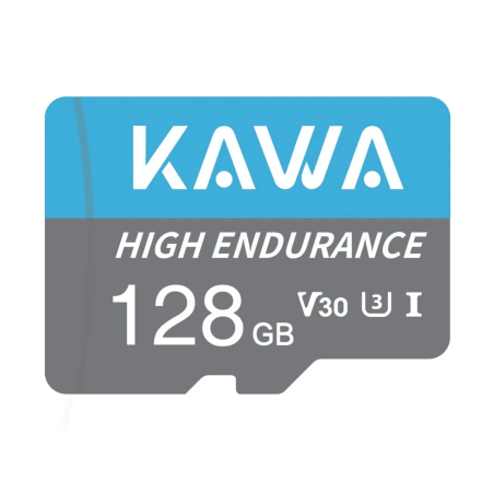 Kawa High Endurance 128GB MicroSD Kart | 7/24 Kamera Uyumlu V30 U3
