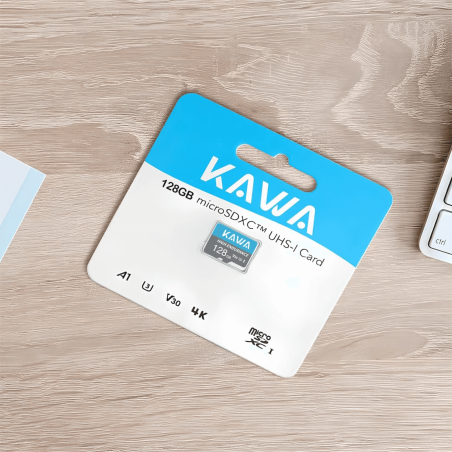 Kawa High Endurance 128GB MicroSD Kart | 7/24 Kamera Uyumlu V30 U3