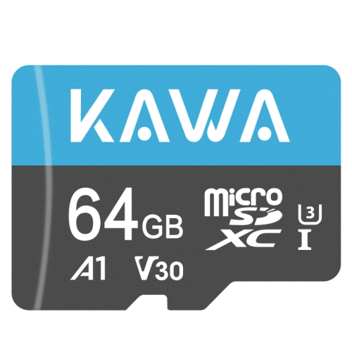 Kawa High Endurance 64GB MicroSD Kart | 7/24 Kamera Uyumlu V30 U3