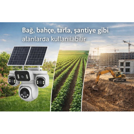 IOMA 4 LENS 1 PTZ 4G SOLAR CAMERA