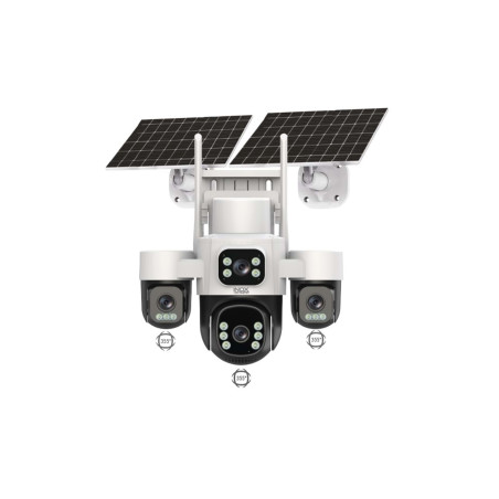 INOX X24 4 Lensli 4G Solar Güvenlik Kamerası