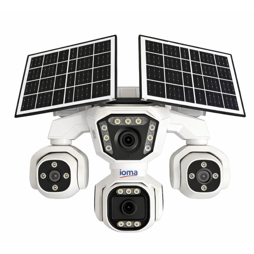 IOMA SG407 4 Kameralı 4G eSIM Solar Güvenlik Kamerası (1 Yıllık İnternet Dahil)